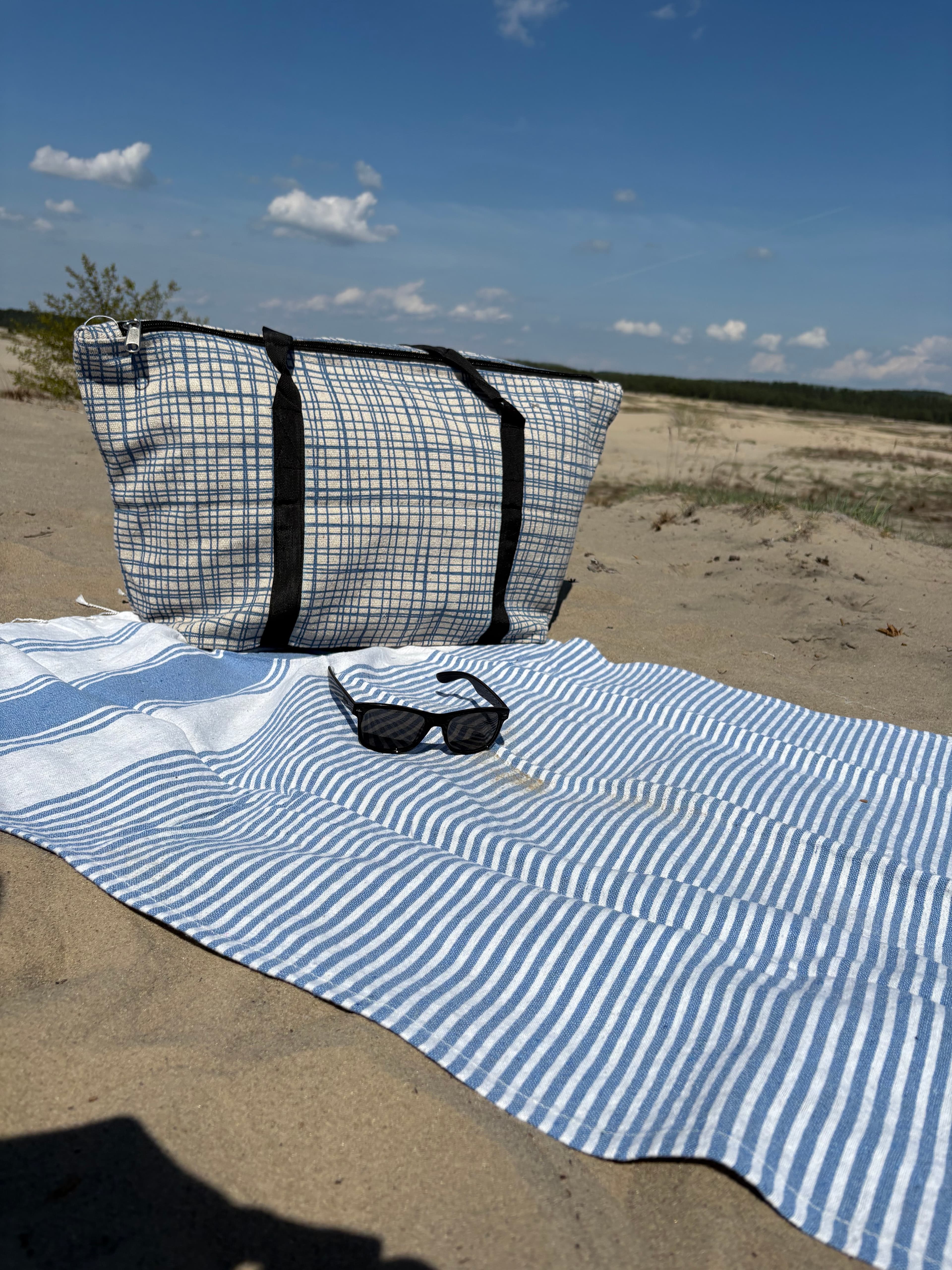 Torba plażowa z kocem ECO