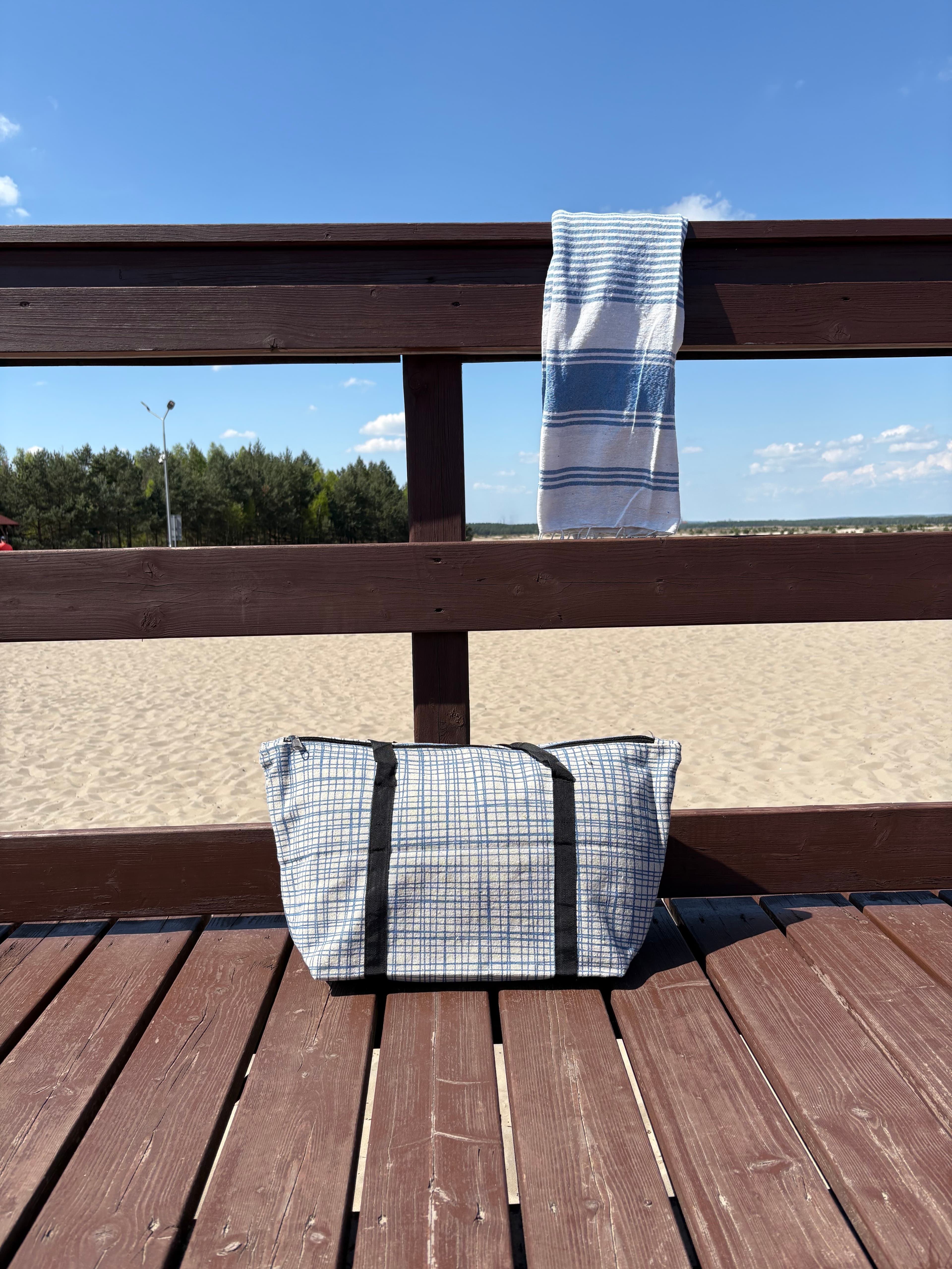 Torba plażowa z kocem ECO